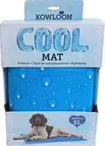 Kowloon cool mat blauw bubbleprint X-LARGE 100x75cm - afbeelding 1