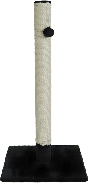 Krabpaal caty novo +bal+bel 82 cm zwart