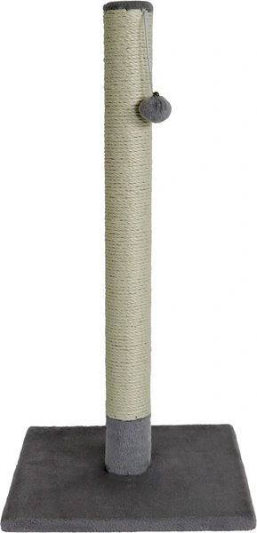Krabpaal caty novo +bal+bel 82cm grijs