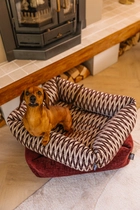 Lex&Max basket Marrakesh orthopedisch red 90x70 cm - afbeelding 2