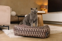 Lex&Max basket Marrakesh orthopedisch red 90x70 cm - afbeelding 3