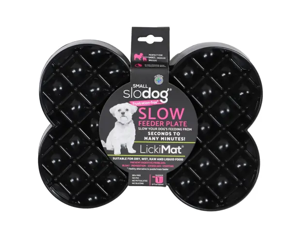 Lickimat hond slodog slowfeeder plate small 25 cm - afbeelding 1