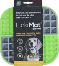 Lickimat hond SLOMO groen 20 cm