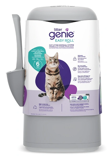 Litter Genie easy rol kattenbak afvalemmer&navulling - afbeelding 1