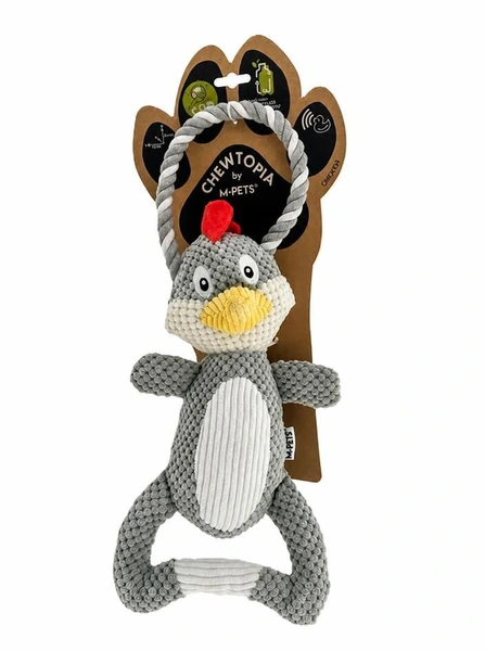 M-PETS chewtopia ECO dog toy chicken hondenspeelgoed - afbeelding 1