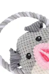M-PETS chewtopia ECO dog toy pig hondenspeelgoed - afbeelding 4