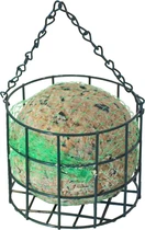 metalen reuzen mezenbolhouder groen 10 x 8 cm - afbeelding 2