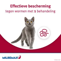 Milbemax kat klein 2 ontworming tabletten - afbeelding 2