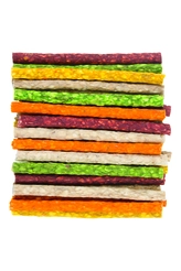 Munchy sticks assortie 12,5 cm x 10 mm 100 stuks