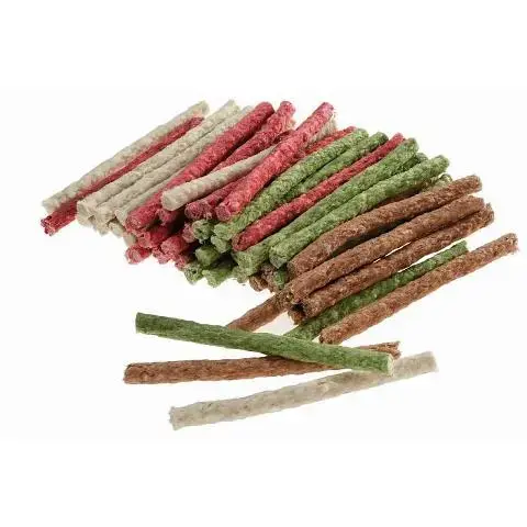 Munchy sticks assortie 12,5 cm x 10 mm 100 stuks