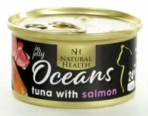 Natural Health cat oceans tuna&salmon 85gr. kattenvoeding - afbeelding 1