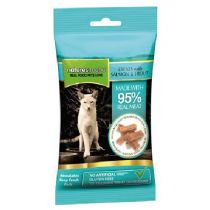 Natures menu cat treats salmon & forel 60 gram