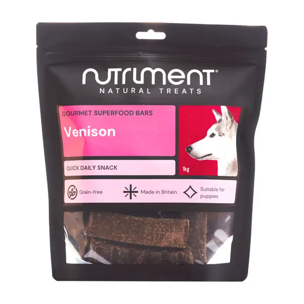 Nutriment superfood bars venison 1 kg - afbeelding 1