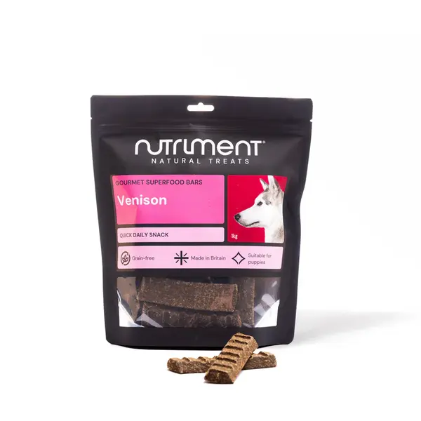 Nutriment superfood bars venison 1 kg - afbeelding 1