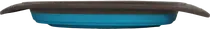 Opvouwbare voer/drinkbak grijs met blauw 23 cm - afbeelding 3