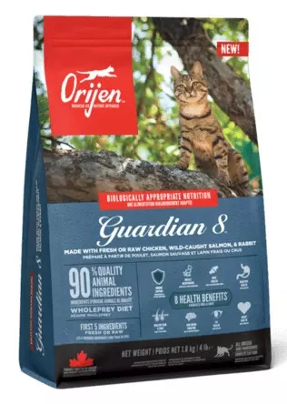 Orijen cat guardian 8 adult whole prey 340 gram Kattenvoer - afbeelding 1