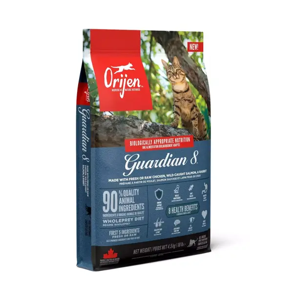 Orijen cat guardian 8 adult whole prey 4,5 kg Kattenvoer - afbeelding 1