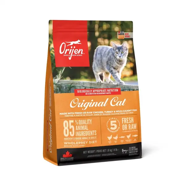 Orijen cat original whole prey 1,8 kg Kattenvoer - afbeelding 1