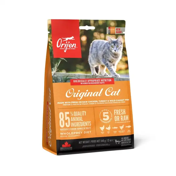 Orijen cat original whole prey 340 gram Kattenvoer - afbeelding 1