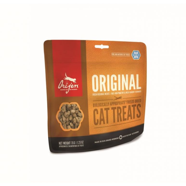 Orijen cat treats originals 35 gram Kattensnack Van Noord's Dierenvoeders