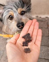 Pala dog gently air-dried Beef heart treats 100 gr - afbeelding 2