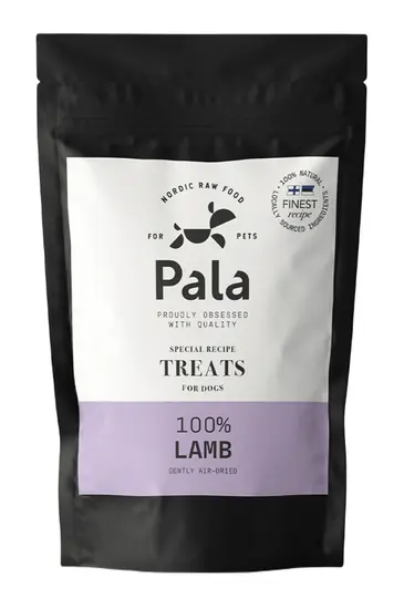 Pala dog gently air-dried Lamb treats 100 gr - afbeelding 1