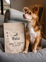 Pala dog gently air-dried (recipe #4) Rabbit, herring and Salmon 1 kg - afbeelding 2