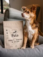 Pala dog gently air-dried (recipe#4) Rabbit&herring&Salmon 400 gram - afbeelding 2