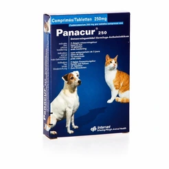 Panacur KH 250 10 tabletten hond en kat ontwormingsmiddel