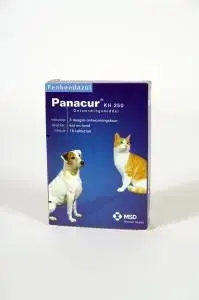 Panacur KH 250 10 tabletten hond en kat ontwormingsmiddel