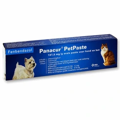 Panacur PetPaste injector 4,8 gram hond en kat ontwormingsmiddel