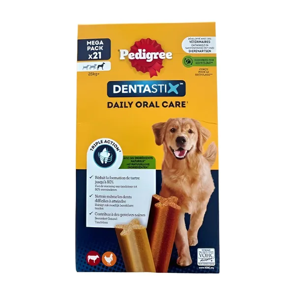 Pedigree dentastix maxi multipack 21 stuks - afbeelding 1