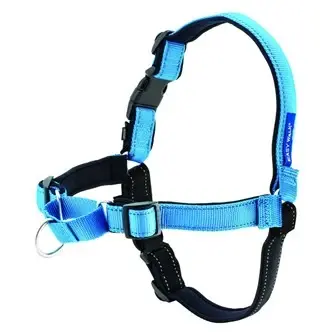 Petsafe easy walk deluxe anti trektuig blauw large