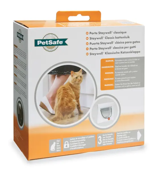 Petsafe staywell kattenluik classic wit (917SGIFD) - afbeelding 1