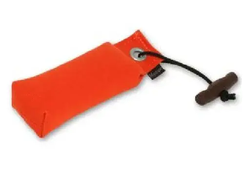 Pettowel dummy 150 gram officiele jacht oranje (puppy)