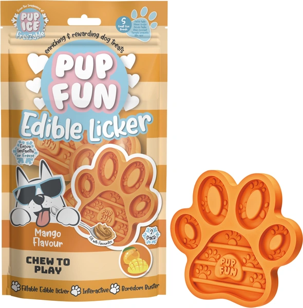 Pup ice pup fun edible lickers paw mango - afbeelding 1