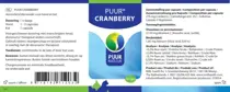 Puur cranberry 90 capsules - afbeelding 2