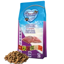 Renske dog adult graanvrij verse eend / konijn 12 kg Hondenvoer - afbeelding 2