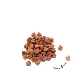 Renske gezonde beloning hond hartjes eend 100 gram - afbeelding 2