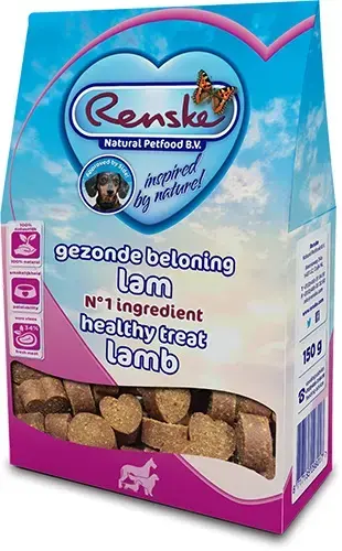 Renske gezonde beloning hond lam 150 gram