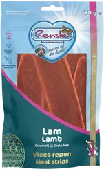 Renske gezonde beloning hond vlees-repen lam 70gr.