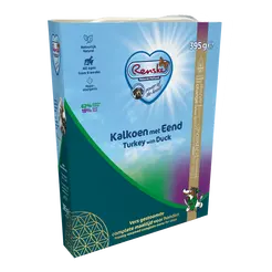 Renske vers kalkoen&eend 10x395 gram Hondenvoer - afbeelding 1