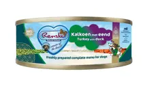 Renske vers kalkoen&eend 24x95 gram Hondenvoer - afbeelding 2