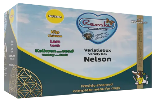 Renske vers variatiebox Nelson24x395 gram Hondenvoer