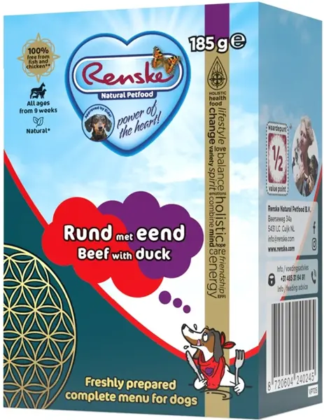 Renske vers tetrapack rund met eend 185 gram