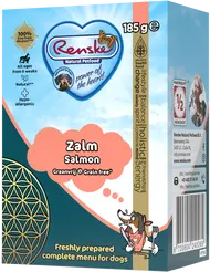 Renske vers tetrapack zalm graanvrij 24x185 gram hondenvoer - afbeelding 1