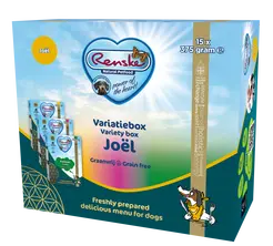 Renske vers variatiebox joël graanvrij 15x375 gram hondenvoer - afbeelding 1