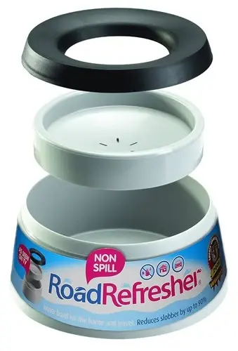 Roadrefresher pet travel bowl small grijs