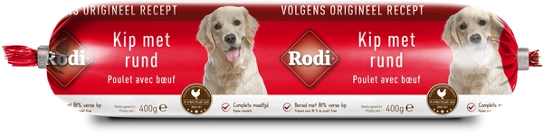 Rodi worst kip&rund 400 gram