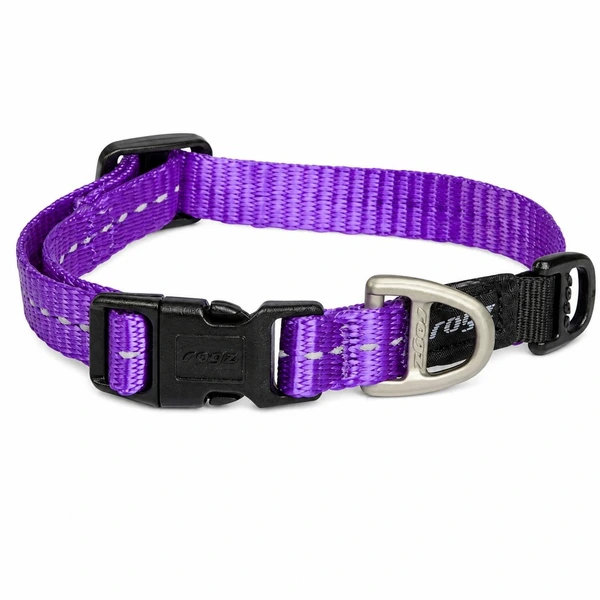 Rogz utility halsband small paars 20-31 cm